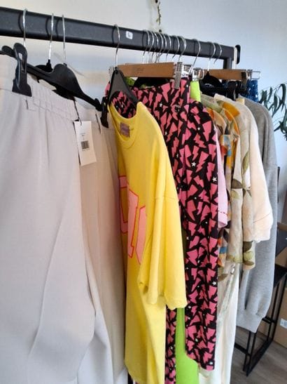 Penderie et vêtements, mannequin.