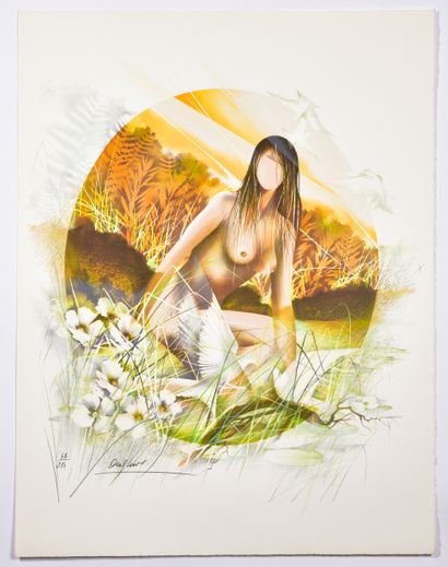 Raymond POULET (Né en 1934)
Femmes
Deux lithographies...