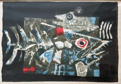 Antoni CLAVE (1913-2005)
Les Poissons (ou...