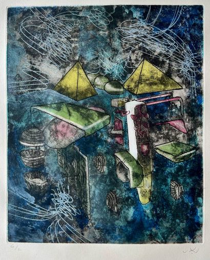 Roberto MATTA (1911–2002, Chilean)
Untitled
Color...