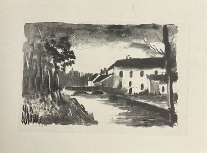 Maurice DE VLAMINCK (1876-1958)
Le Moulin...