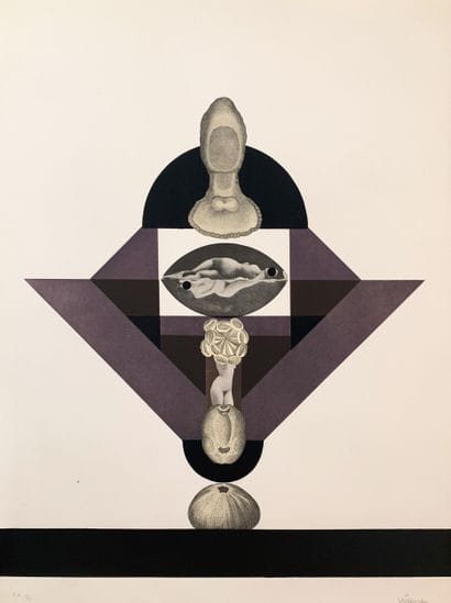 Claude VISEUX (1927-2008)
Sans titre
Collographie...