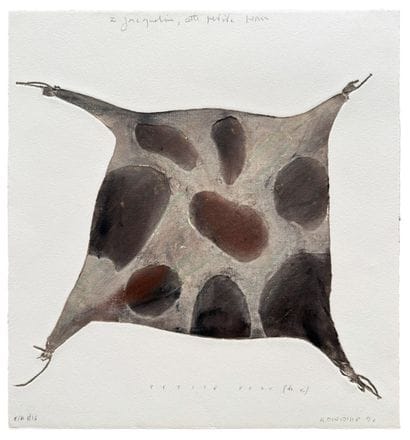 Alexis GORODINE (1954)
*Petite peau*, 1990
Carborundum...