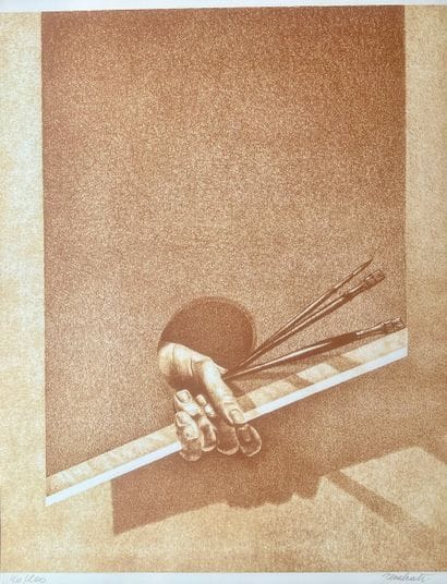 Antonio RECALCATI (1938-2022, Italien) 
L'incertitude...