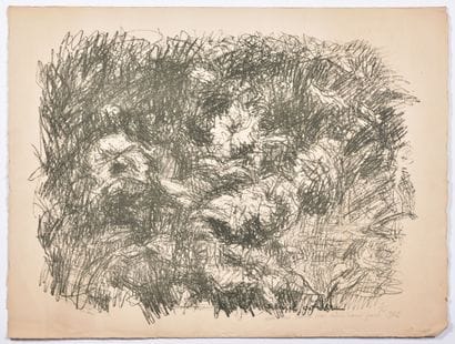 Daniel OCTOBRE (1903-1995)
Sans titre
Lithographie
Signée,...