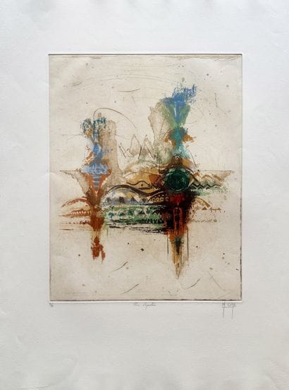 Muriel GIRE (Born in 1966)
Rain at the Equator
Etching...