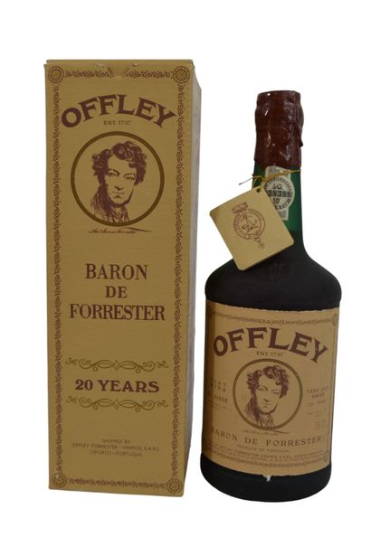 Bouteille de porto Offley Baron de Forrester...