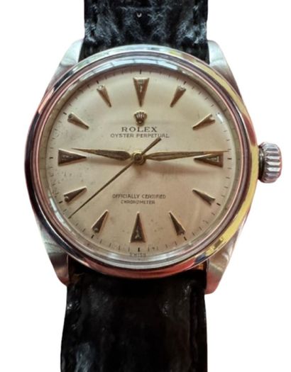 ROLEX
Montre bracelet modèle Semi-BubbleBack...