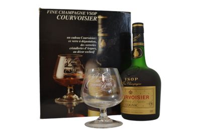 Coffret de fine champagne Courvoisier dans...