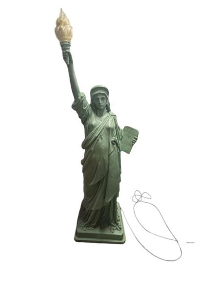 Statue de la Liberté en résine, éclairage...