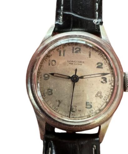 Montre LONGINES, montre militaire mécanique...