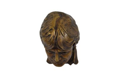 Buste en bronze à l'effigie du célèbre chanteur...