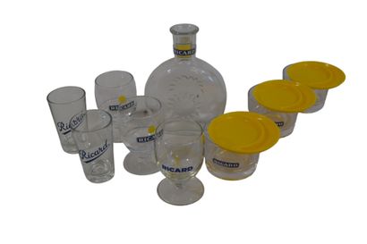 Collection d'objet à l'enseigne du Ricard...