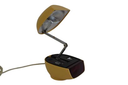 Lampe jaune/beige articulée des années 70...