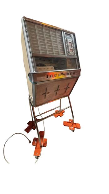 Juke box ROCK OLA vinyle 1961 modèle 1484...