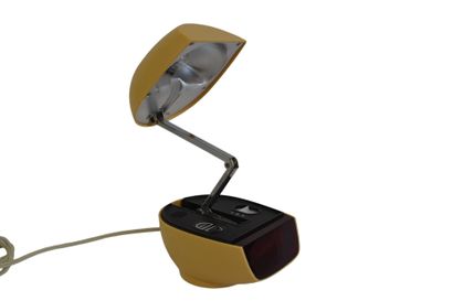 Lampe jaune/beige articulée des années 70...