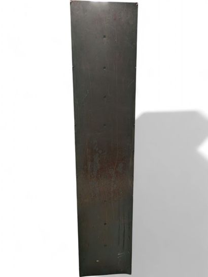 RONEO 
Metal filing cabinet in grey lacquered...
