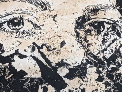 VHILS (Portugais, né en 1987)
