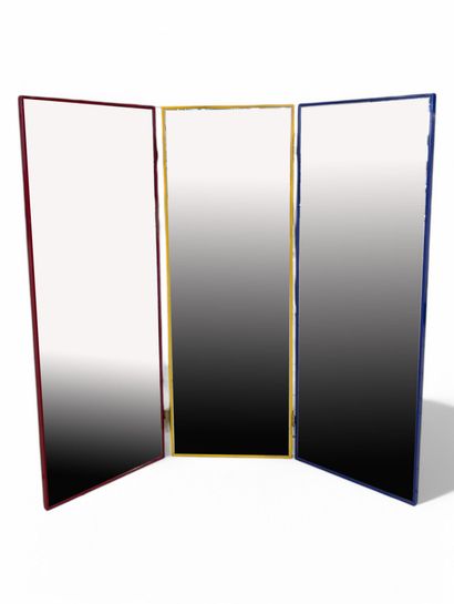 AMS - Made in USA
Three-leaf triptych mirror...