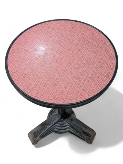 LOUIS VUITTON PARIS
Round bistro pedestal...