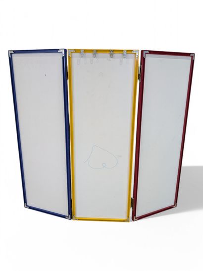 AMS - Made in USA
Three-leaf triptych mirror...