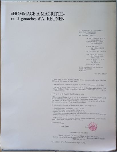 Alexis KEUNEN (1921-1990), École belge

