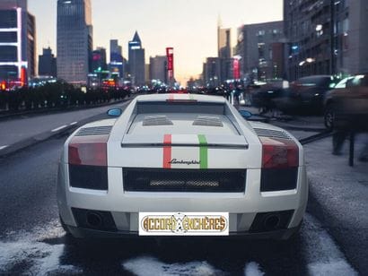 David Beckham's LAMBORGHINI Gallardo V10...