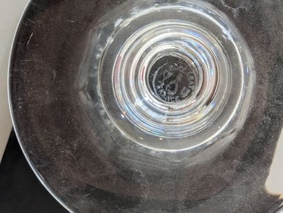 BACCARAT
Set of 38 crystal stemmed glasses...