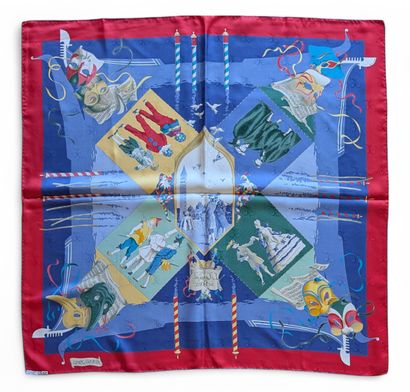 HERMES PARIS
Silk square 