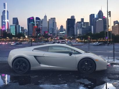 David Beckham's LAMBORGHINI Gallardo V10...