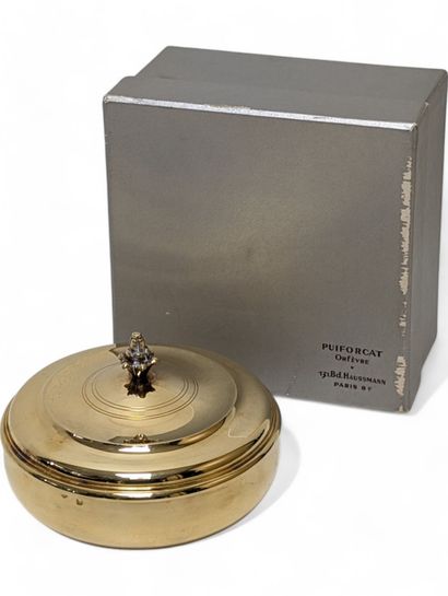 PUIFORCAT GOLDSMITH
Round covered box in...