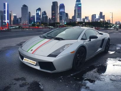 David Beckham's LAMBORGHINI Gallardo V10...