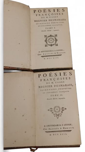 Régnier DES MARAIS (Secrétaire perpétuel...