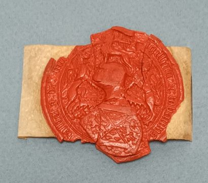 EMPREINTES DE SCEAU DÉTACHÉES (XIIIe - XVe...