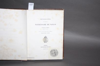 VITET, Ludovic. - Monographie de l'église...