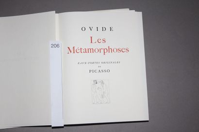 [PICASSO illustrateur] OVIDE. - Les Métamorphoses....