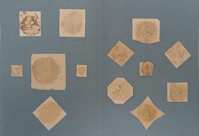EMPREINTES DE SCEAU DÉTACHÉES (XIIIe - XVe...