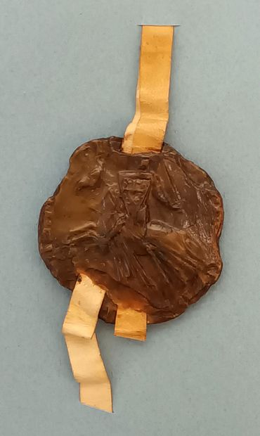 EMPREINTES DE SCEAU DÉTACHÉES (XIIIe - XVe...