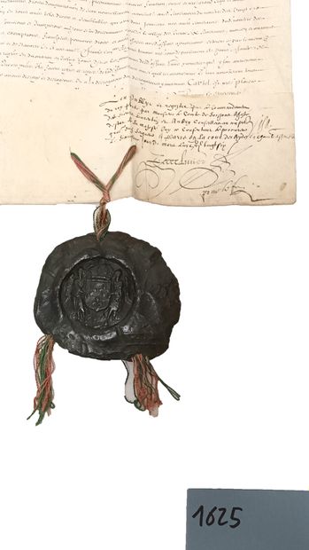 Lettres royaux du roi Louis XIII : édit portant...