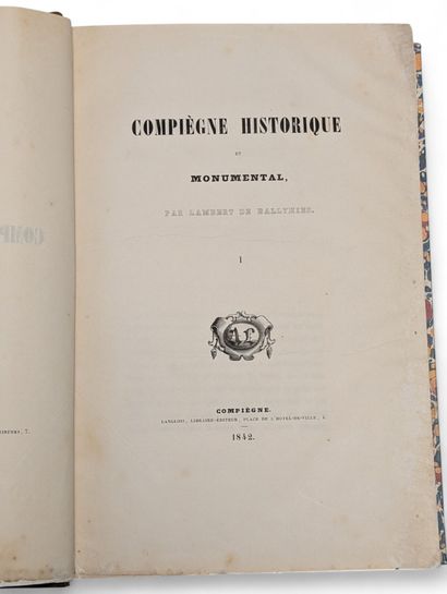 [COMPIÈGNE].
LAMBERT DE BALLYHIER (Jean-Baptiste...
