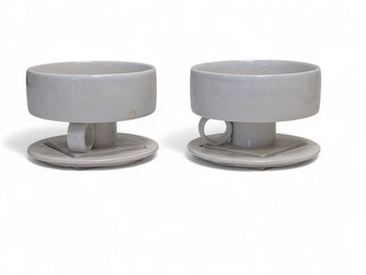 Marco ZANINI (né en 1954)
Paire de tasses...