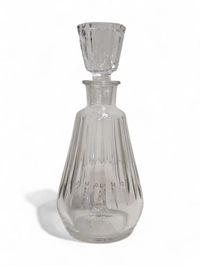 BACCARAT
Carafe à cognac en cristal taillé...