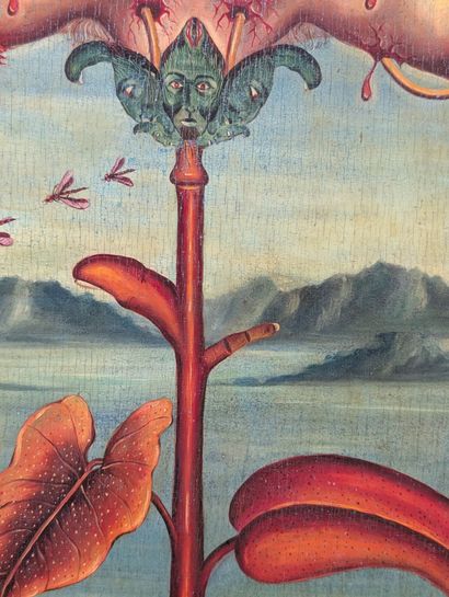 FIORETTI (XXth) - Modern surrealist school
