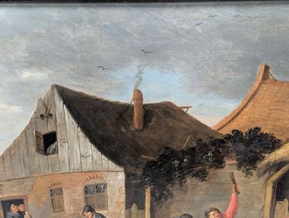 Flemish school of the 18th century, in the...