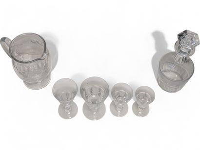 BACCARAT
Partie de service de verres à pied...