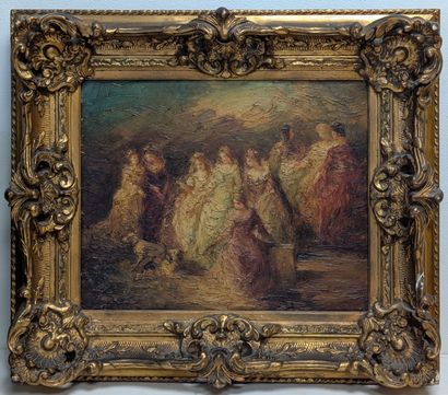 Adolphe MONTICELLI (1824-1886) (attributed...