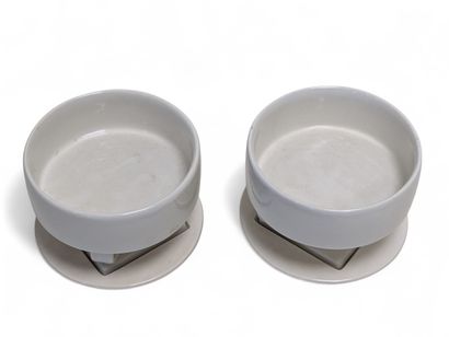 Marco ZANINI (né en 1954)
Paire de tasses...