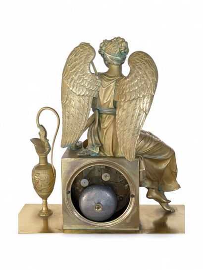 Burnished and partially bitten chased-gilt...
