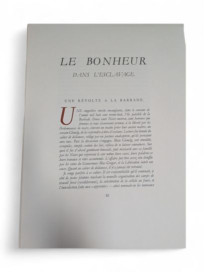 FINI (Leonor) & REAGE (Pauline). 
Histoire...