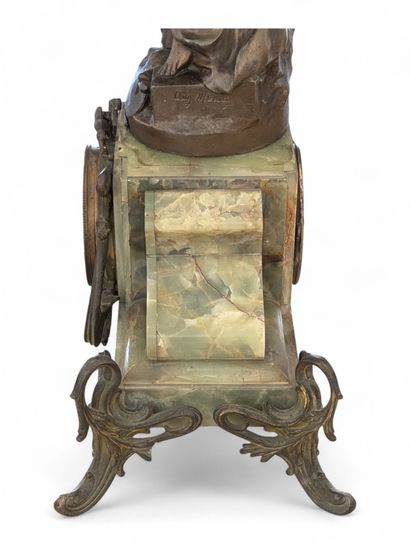 Auguste MOREAU (d'après)
Pendule borne en...
